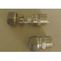 Brass Compression Coupling for Pex Fitting